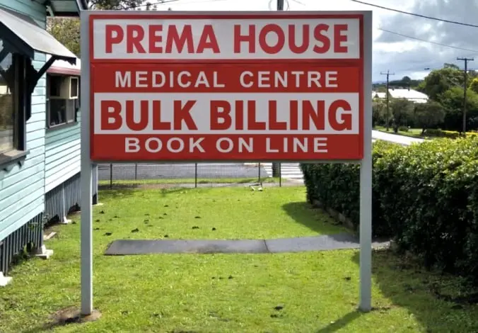 Large light box signs